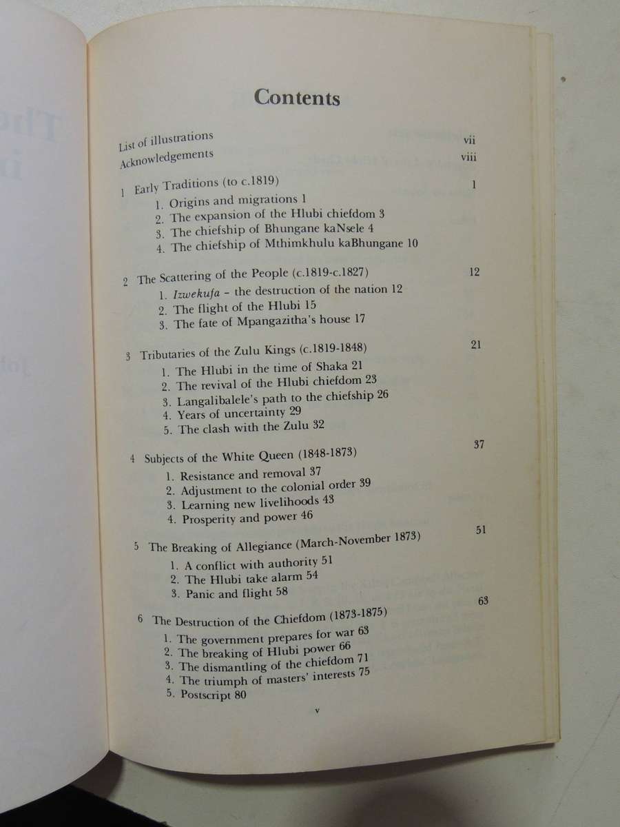 The Hlubi Chiefdom in Zululand-Natal: A History- John Wright and Andrew Manson