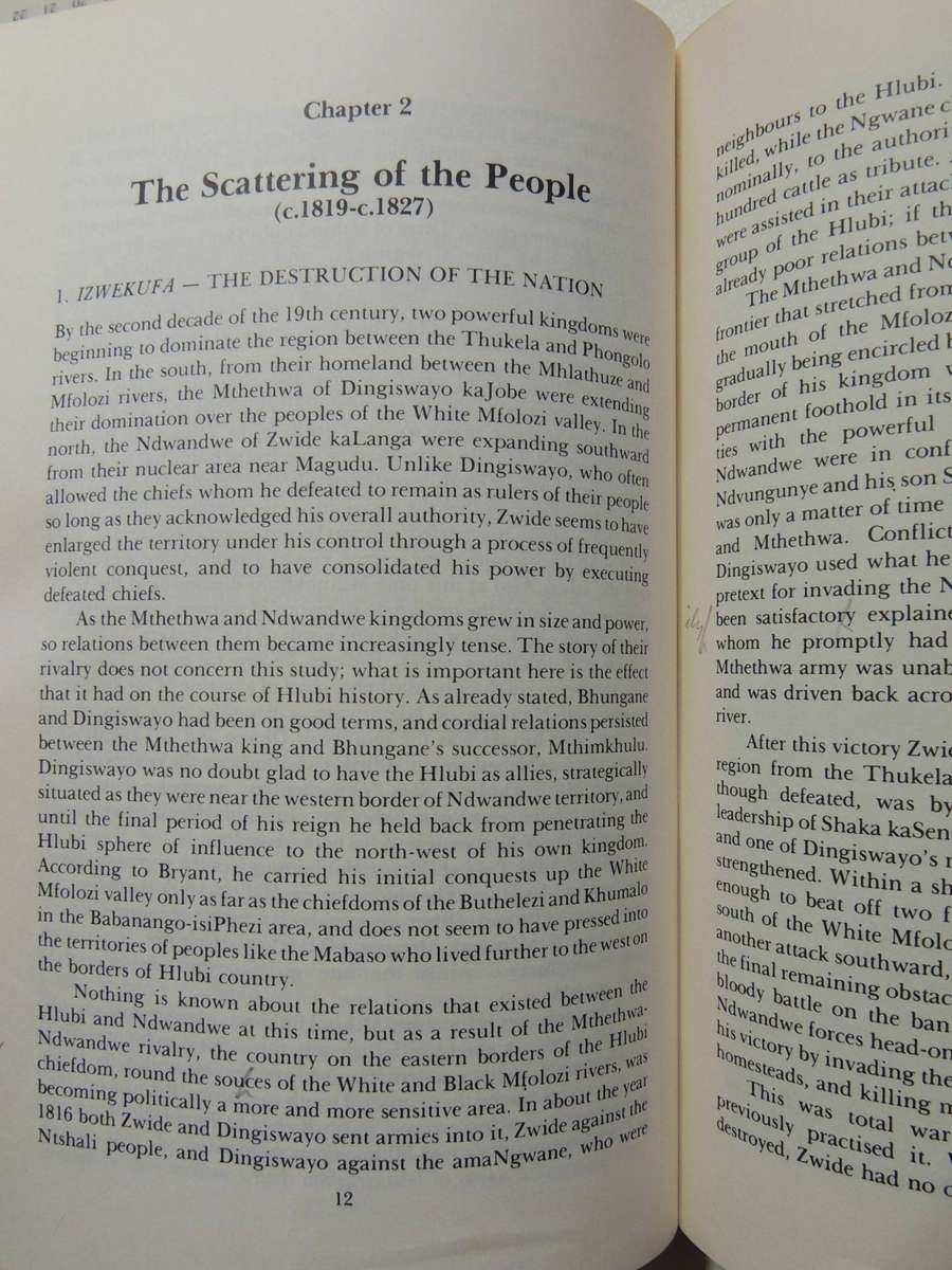 The Hlubi Chiefdom in Zululand-Natal: A History- John Wright and Andrew Manson