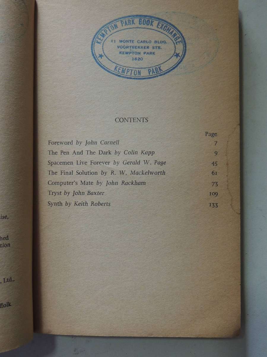 New Writings In SF - 8 (1966) - ed John Carnell