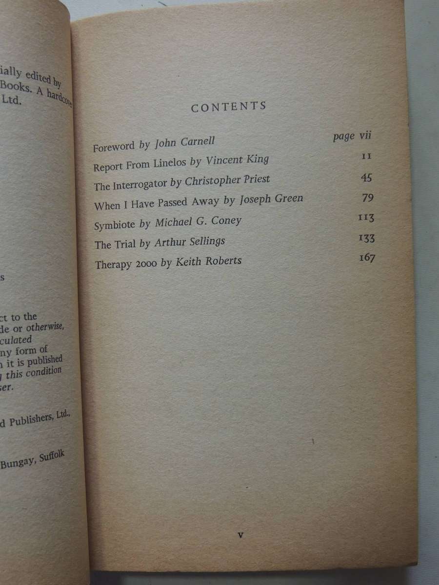 New Writings In SF - 15 (1969) - ed John Carnell