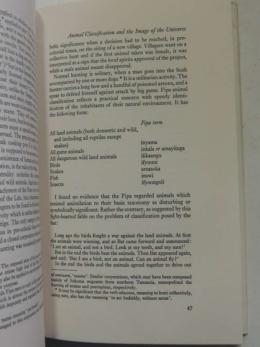 Approaches To Anthropology: Man And Beast (1st Edition 1974)  Roy Willis