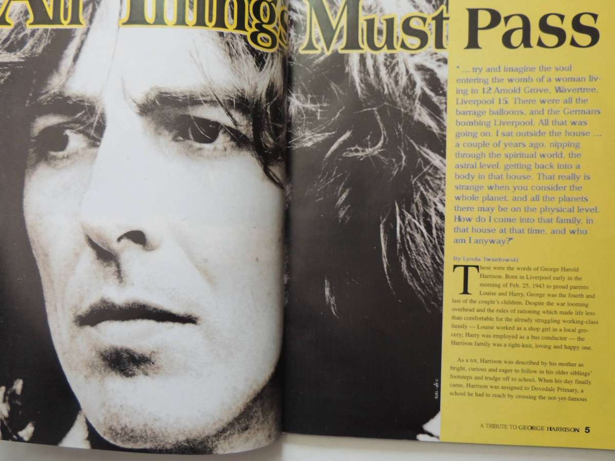 Gold Collectors Series: A Tribute To George Harrison(Magazine)