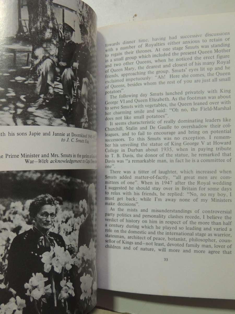 Jan Smuts Remembered: A Centennial Tribute - ed Zelda Friendlander