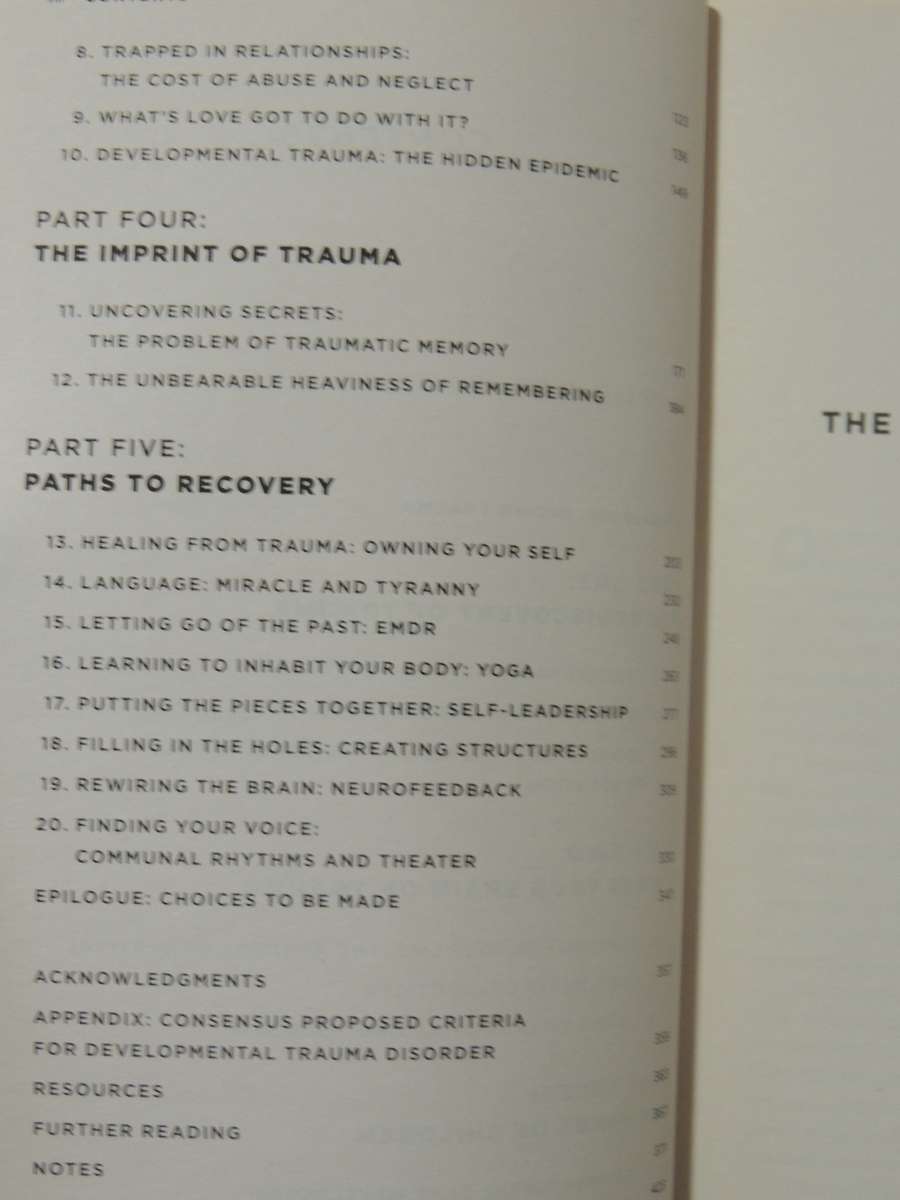 The Body Keeps the Score, Mind, Brain & Body in the Transformation of Trauma -Dr Bessel van der Kolk