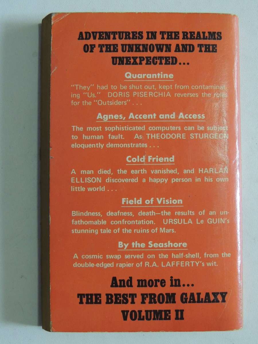 The Best From Galaxy Volume IIed Editors Of Galaxy Magazine