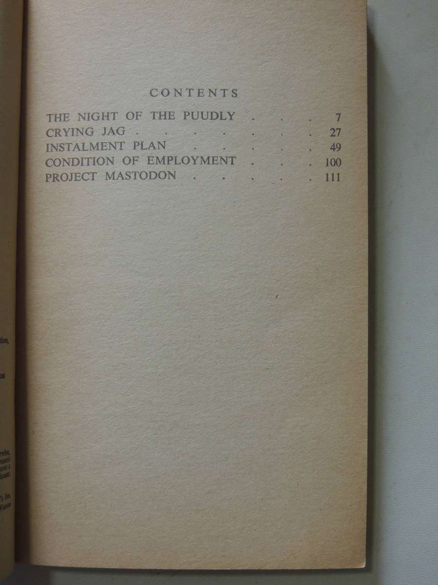 The Night Puudly - Clifford D. Simak