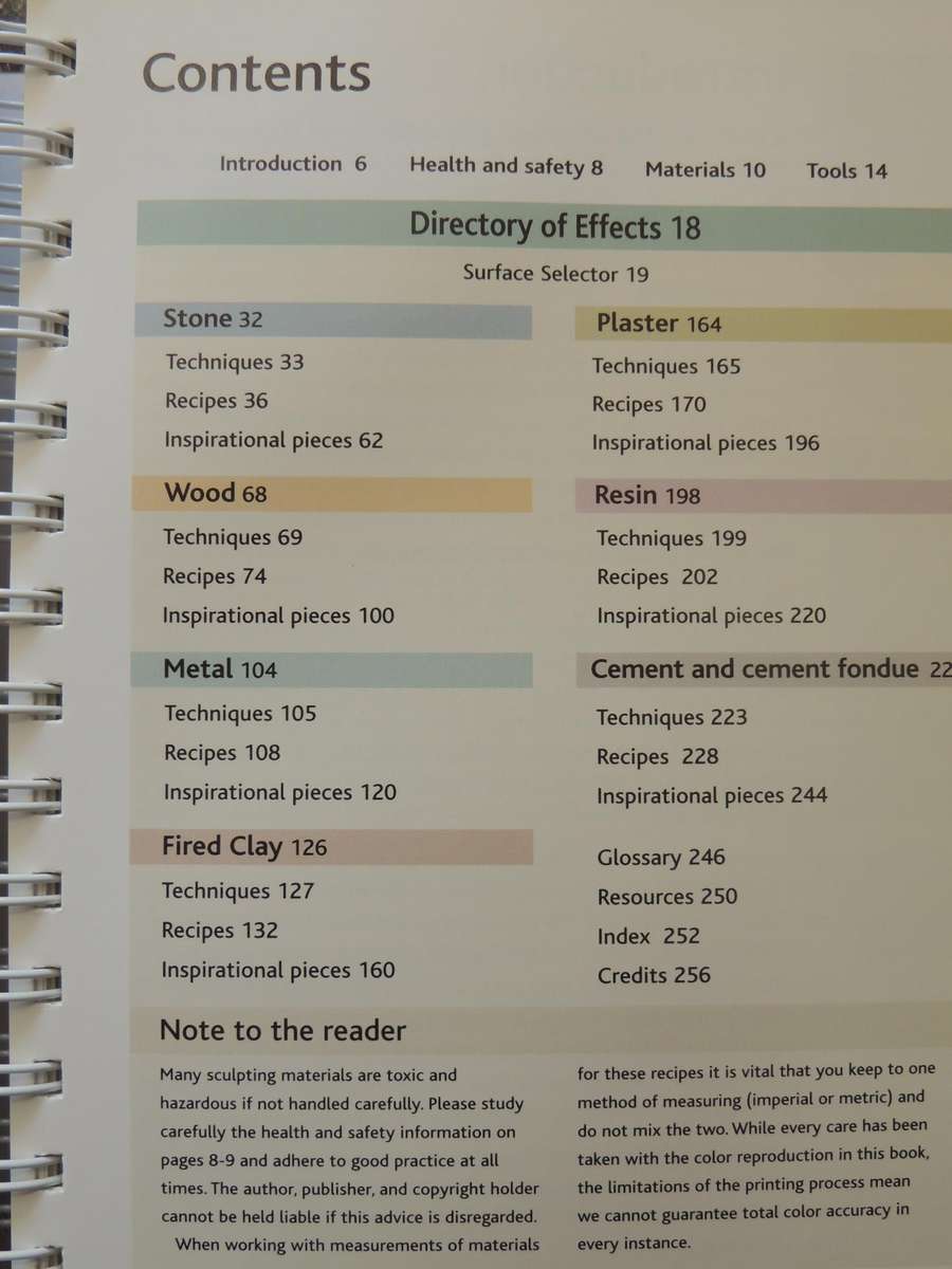 The Sculptor's Bible: The All-Media Reference To Surface Effects & How To Achieve Them  John Plowman