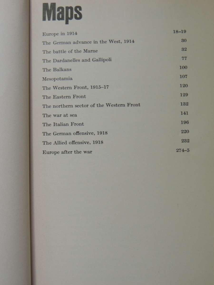The First World War: An Illustrated History - A.J.P. Taylor