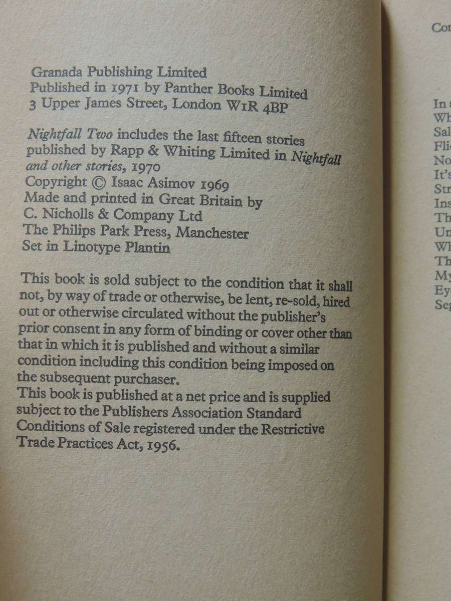 Nightfall Two - Isaac Asimov