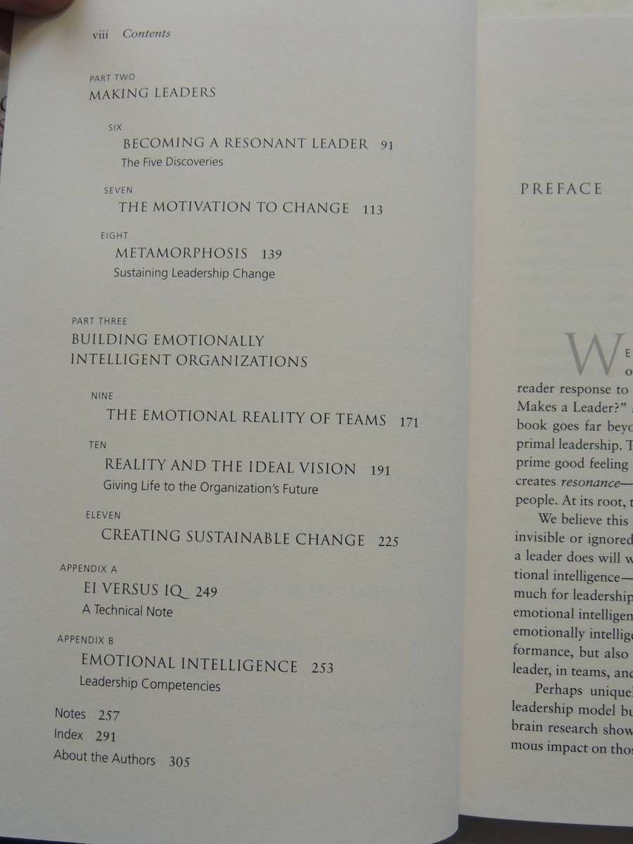 Primal Leadership: Realizing The Power Of Emotional Intelligence Daniel Goleman, Richard Boyatzis &