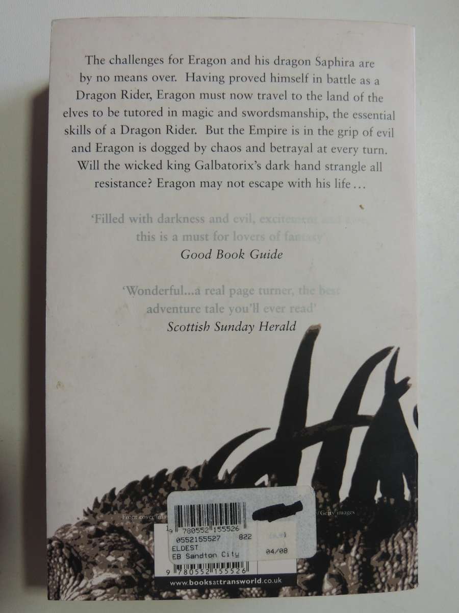 Eldest - Inheritance Series Cycle Book 2 - Christopher Paolini