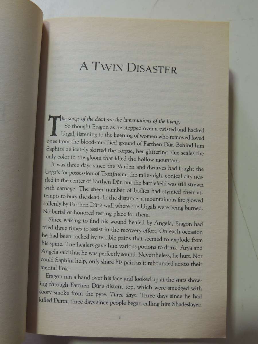 Eldest - Inheritance Series Cycle Book 2 - Christopher Paolini