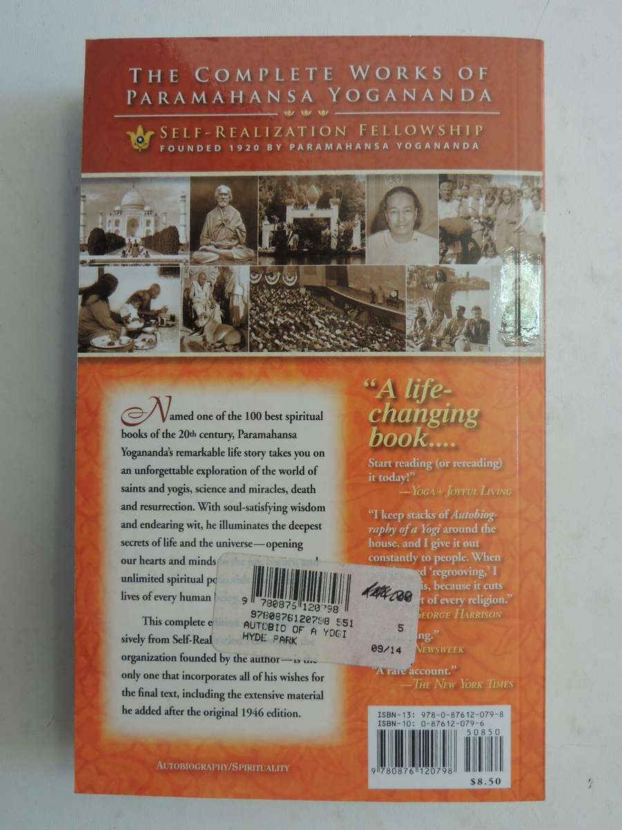 Autobiography Of A Yogi - Paramahansa Yogananda