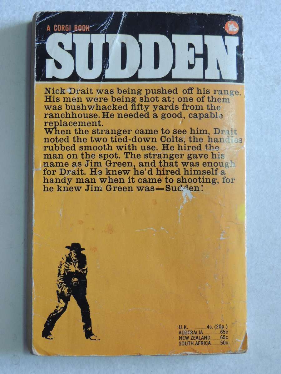 Sudden Plays A Hand (As Is)     -    Oliver Strange