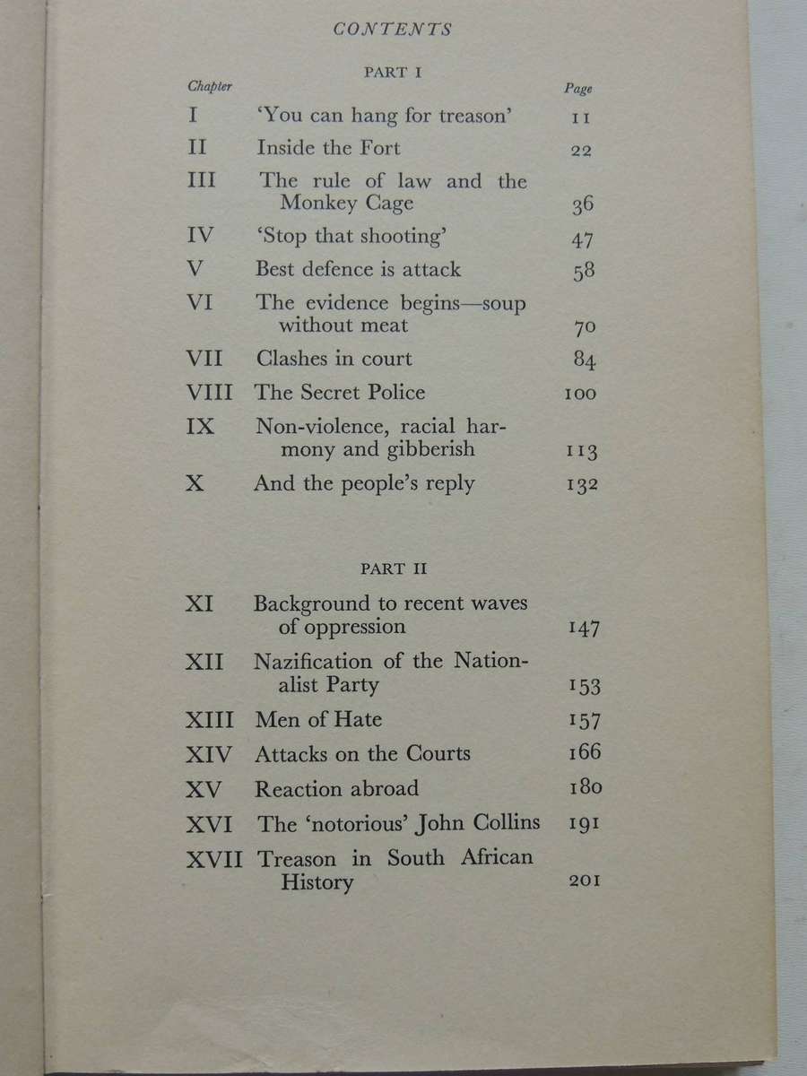 The South African Treason Trial - Lionel Forman & E.S. (Solly) Sachs