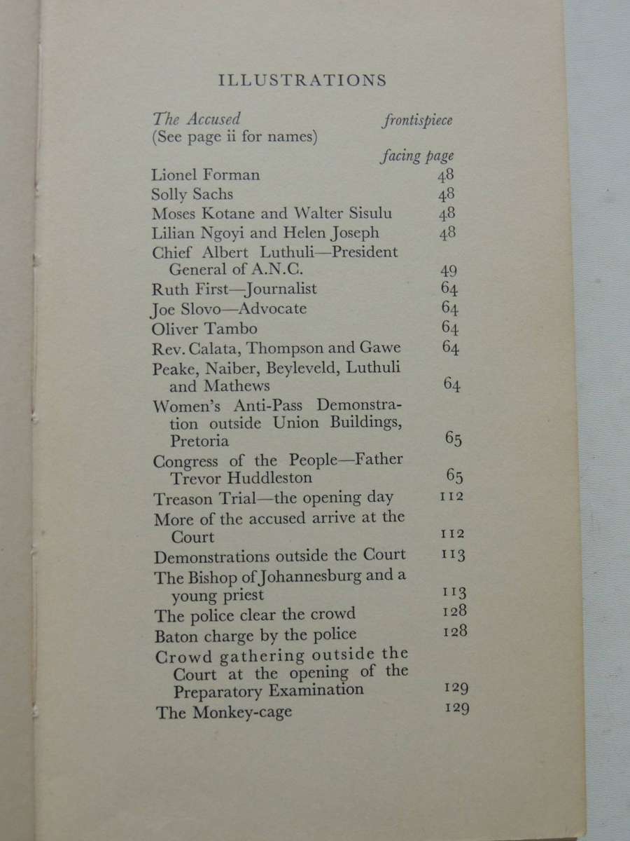The South African Treason Trial - Lionel Forman & E.S. (Solly) Sachs