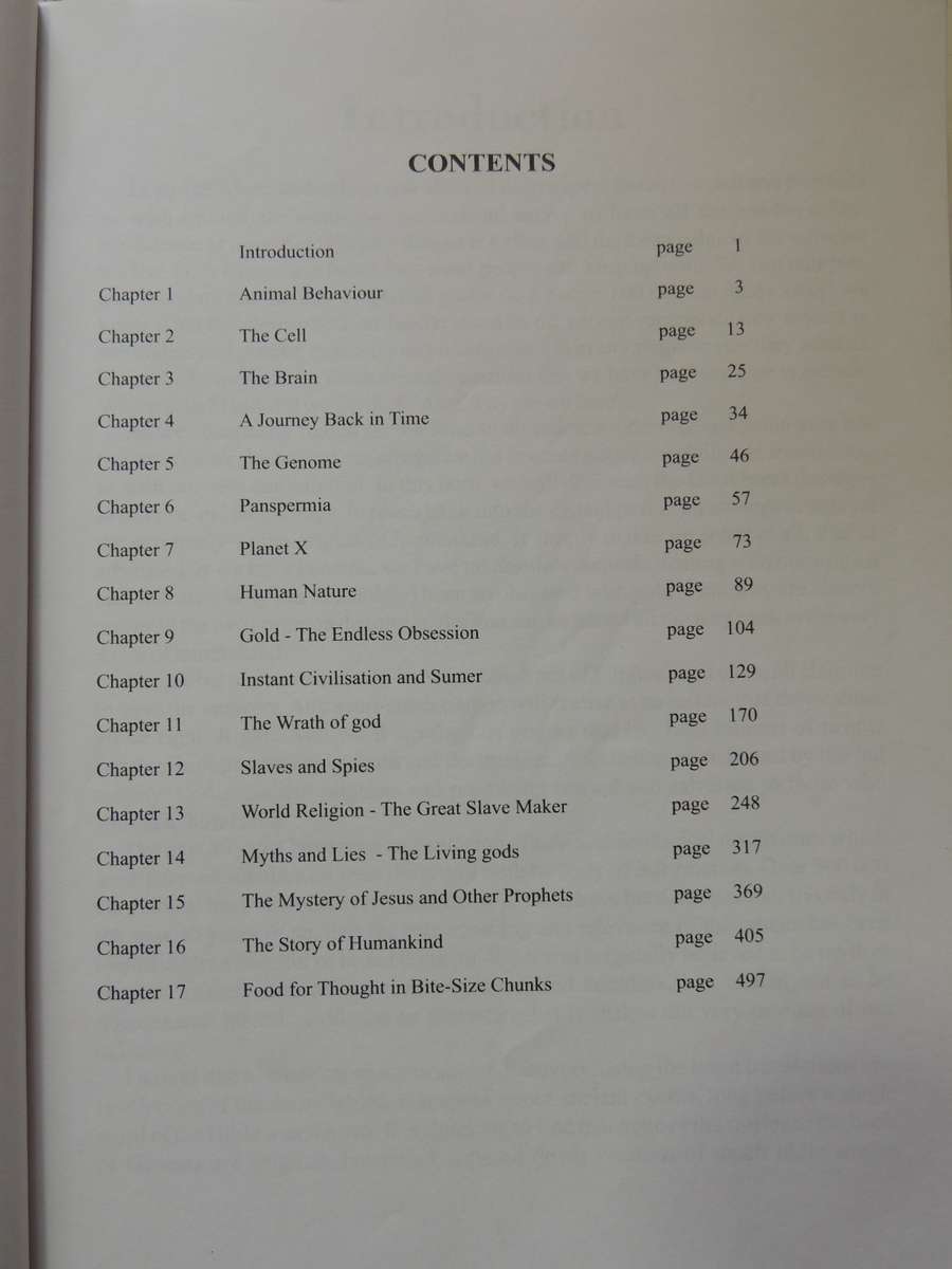 Slave Species of god, The Story of Humankind From the Cradle of Humankind- Michael Tellinger