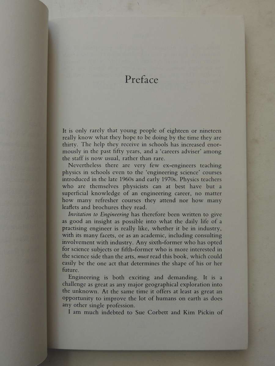 Invitation To Engineering - Eric Laithwaite