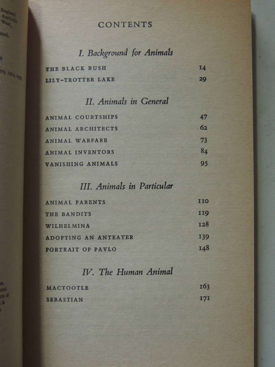 Encounters With Animals - Gerald Durrell