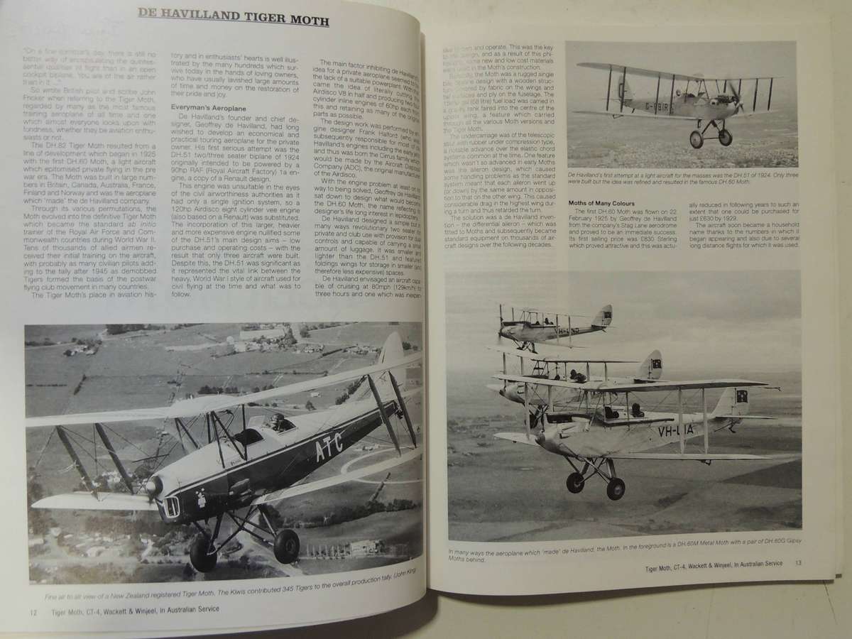 Tiger Moth, CT-4, Wackett & Winjeel In Australian Service - Stewart Wilson
