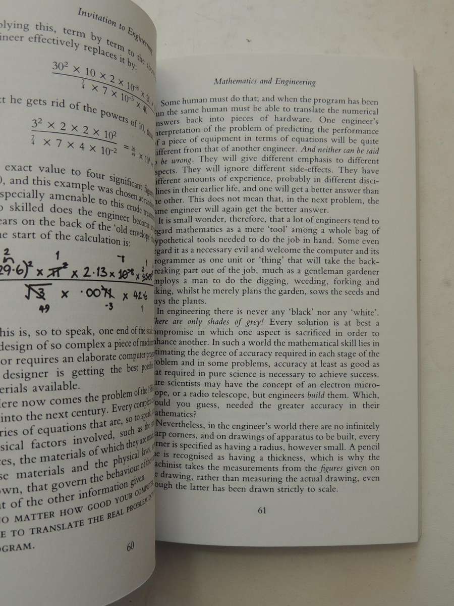 Invitation To Engineering - Eric Laithwaite