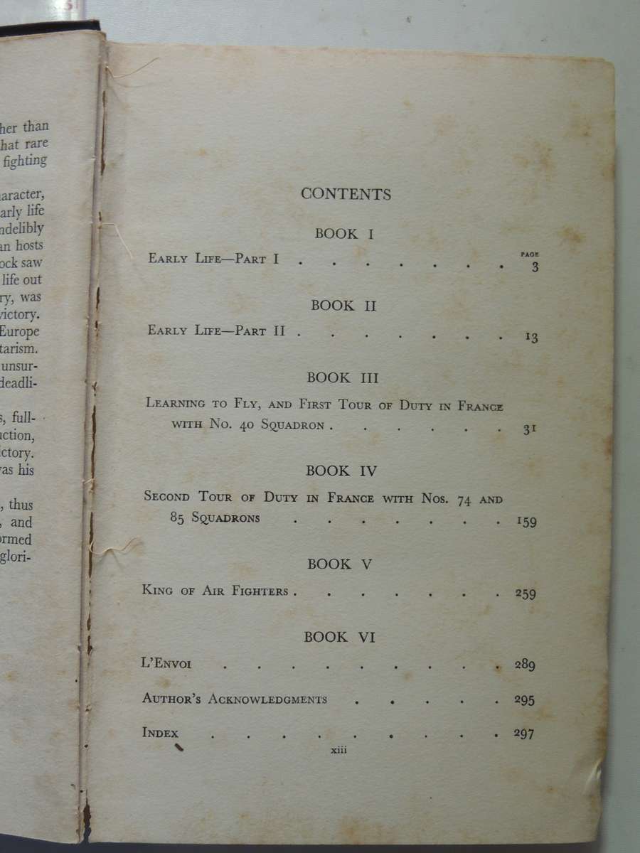 King Of Air Fighters: Biography Of Major "Mick" Mannock, V.C., D.S.O., M.C. Squadron-Leader Ira Jone