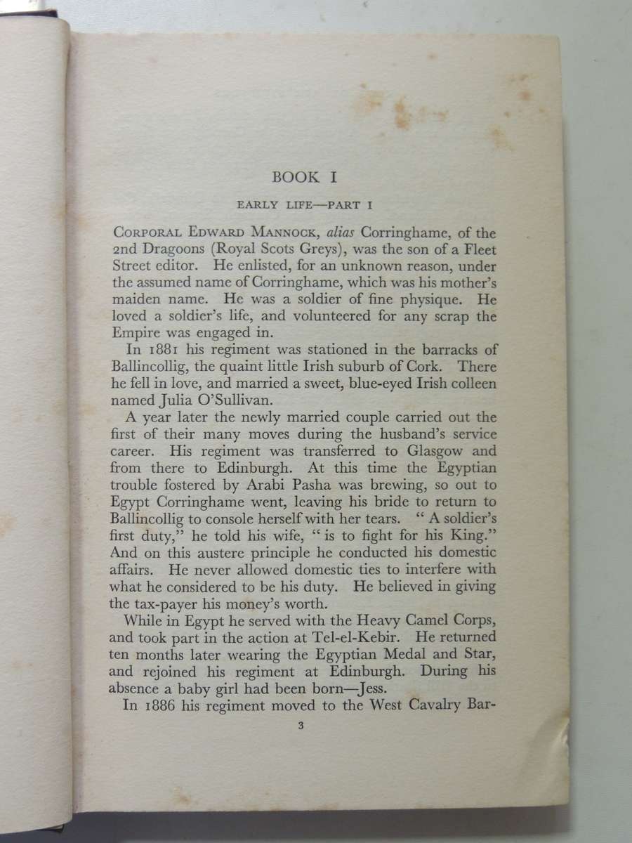 King Of Air Fighters: Biography Of Major "Mick" Mannock, V.C., D.S.O., M.C. Squadron-Leader Ira Jone