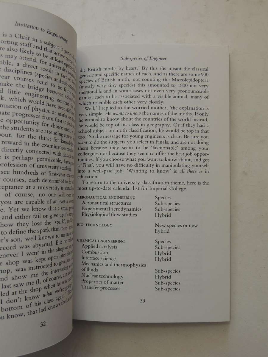 Invitation To Engineering - Eric Laithwaite