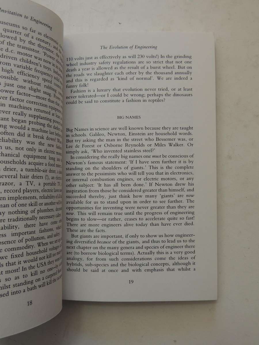 Invitation To Engineering - Eric Laithwaite