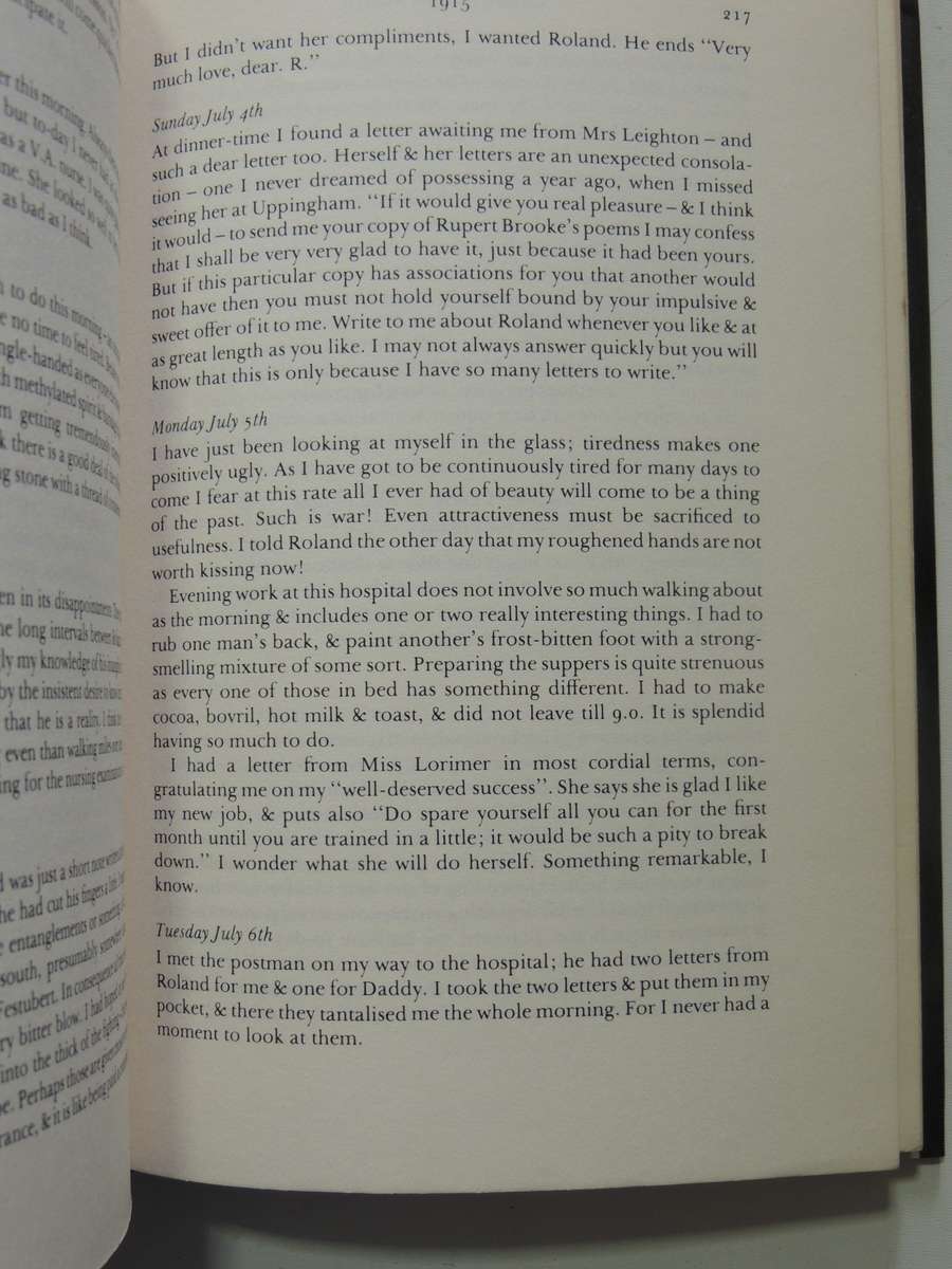 Chronicles Of Youth: Vera Brittain's War Diary 1913-1917 - ed Alan Bishop