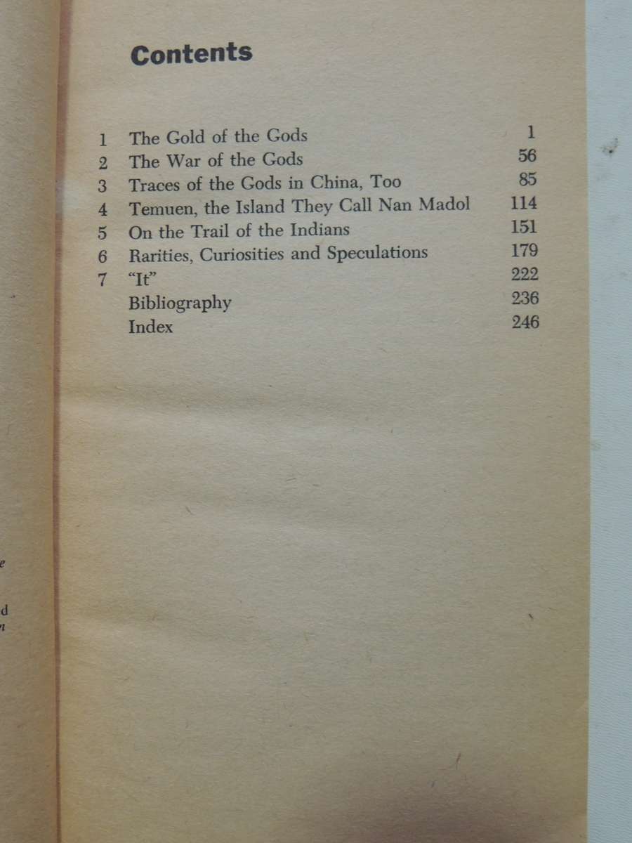 The Gold Of The Gods - Erich Von Daniken