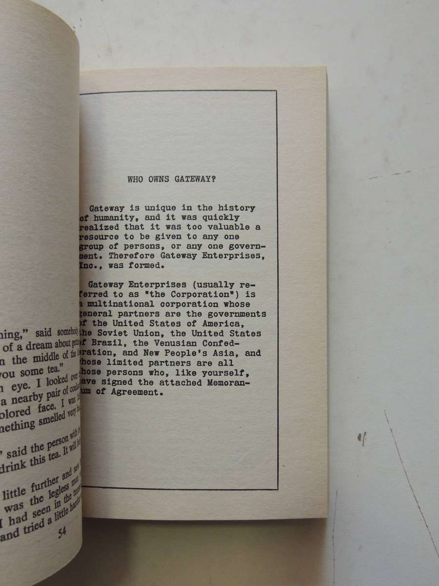 SF Masterworks: Gateway-  Frederick Pohl