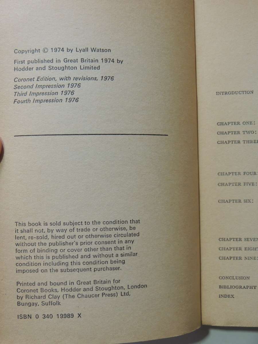 The Romeo Error - Lyall Watson