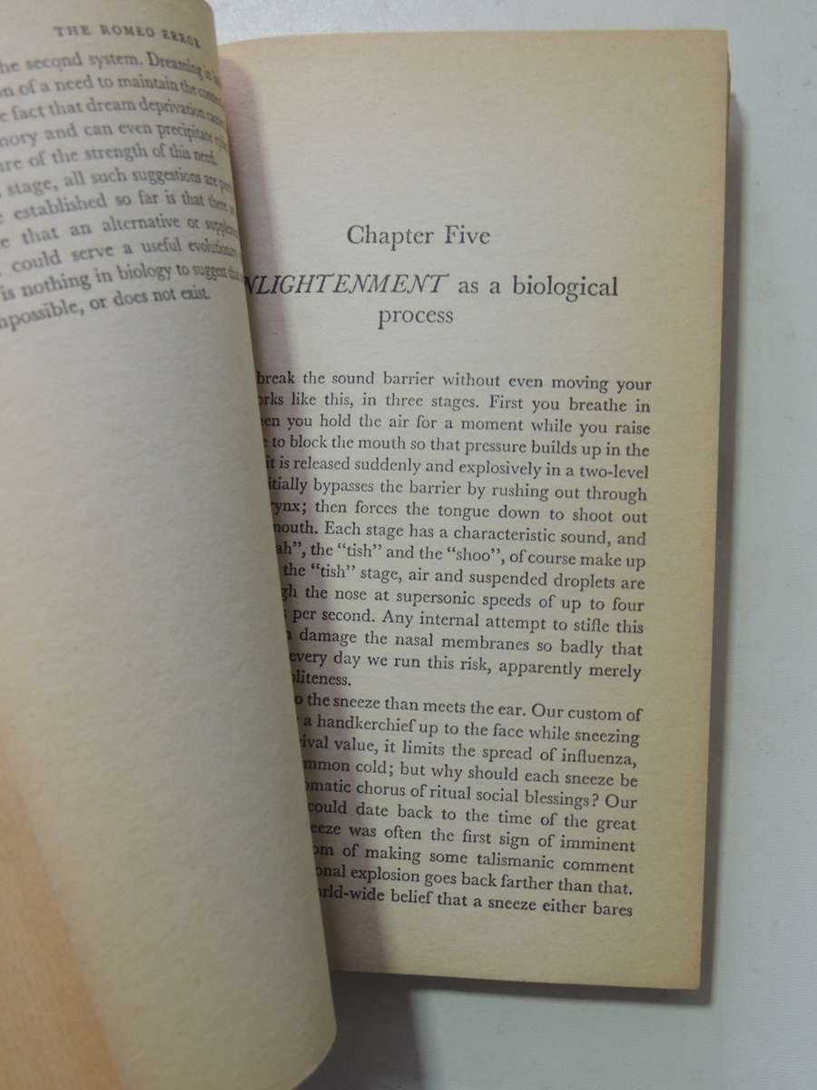 The Romeo Error - Lyall Watson