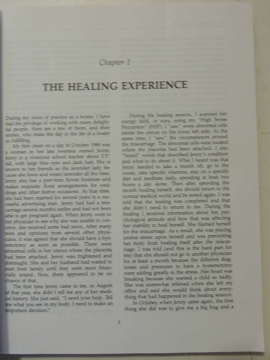 Hands of light, A Guide to Healing Through the Human Energy FieldBarbara Ann Brennan MUCH MARKING!!