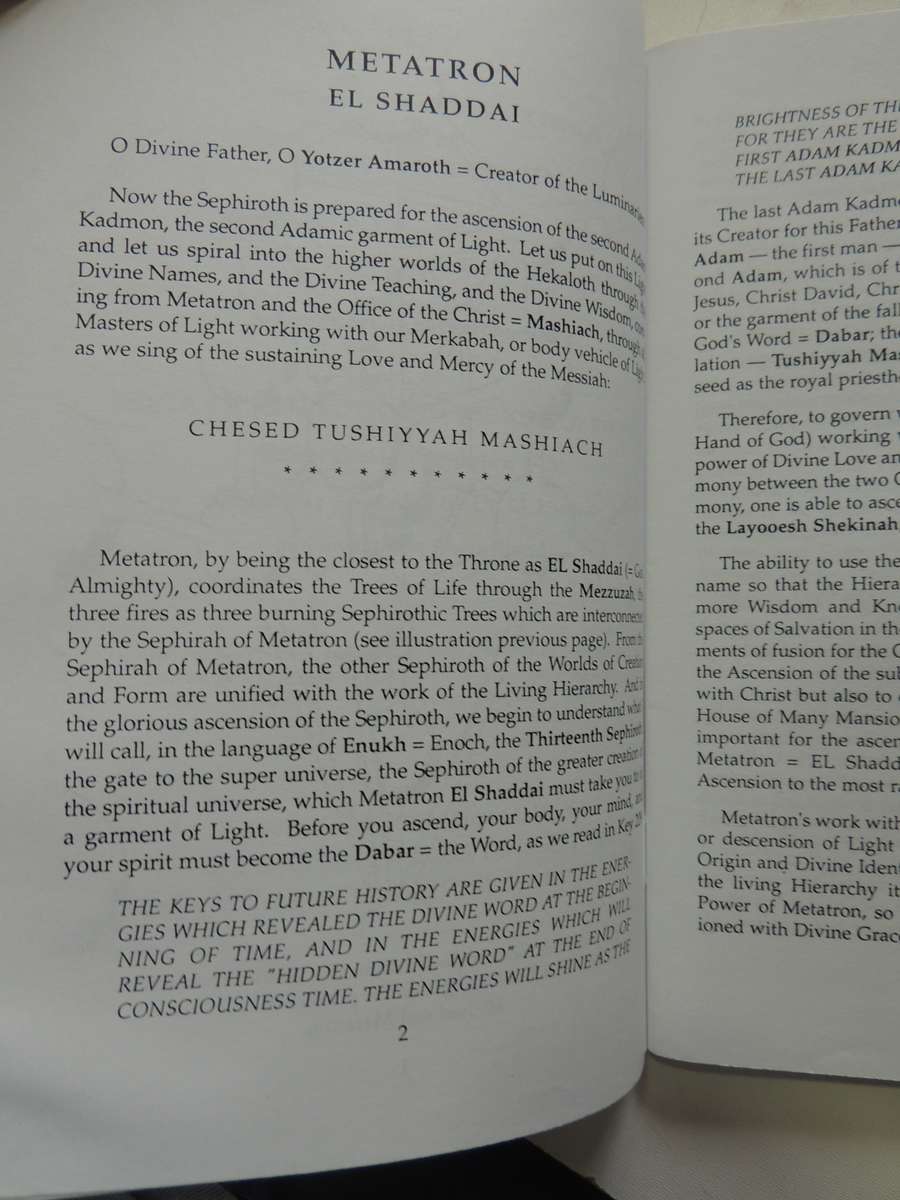 The Holy Sephiroth and the Keys of Enoch, Metatron - JJ Hurtak