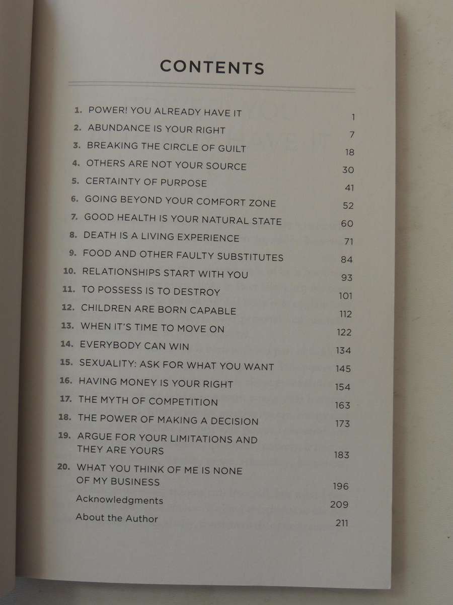 What you Think of Me Is None of my Business - Terry Cole-Whittaker