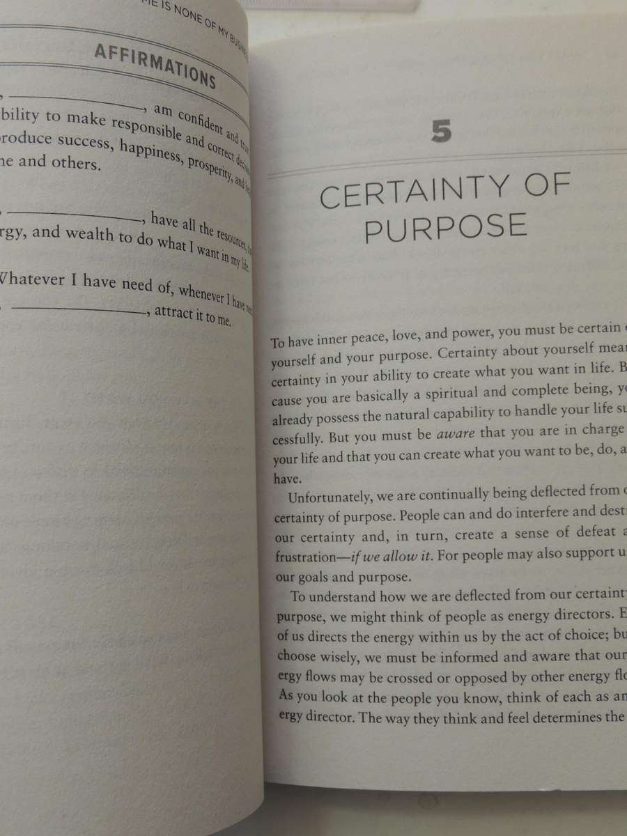 What you Think of Me Is None of my Business - Terry Cole-Whittaker