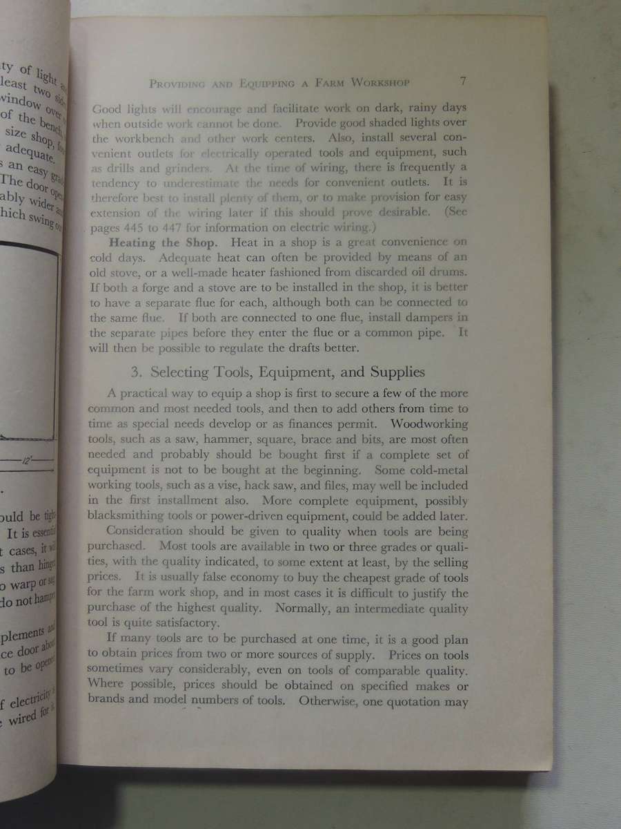 Shopwork On The Farm (1st Edition 1945) - Mack M. Jones