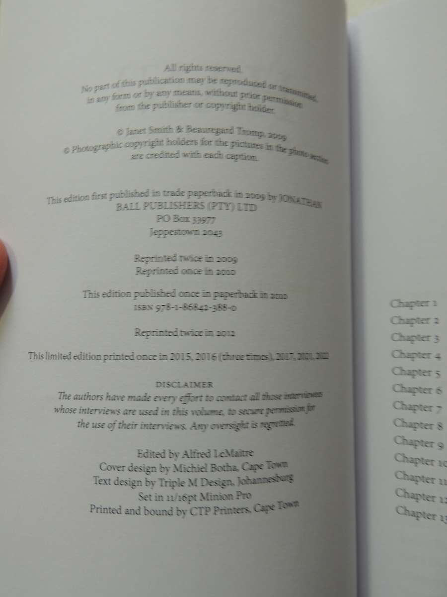 Hani - A Life Too Short - Janet Smith & Beauregard Tromp