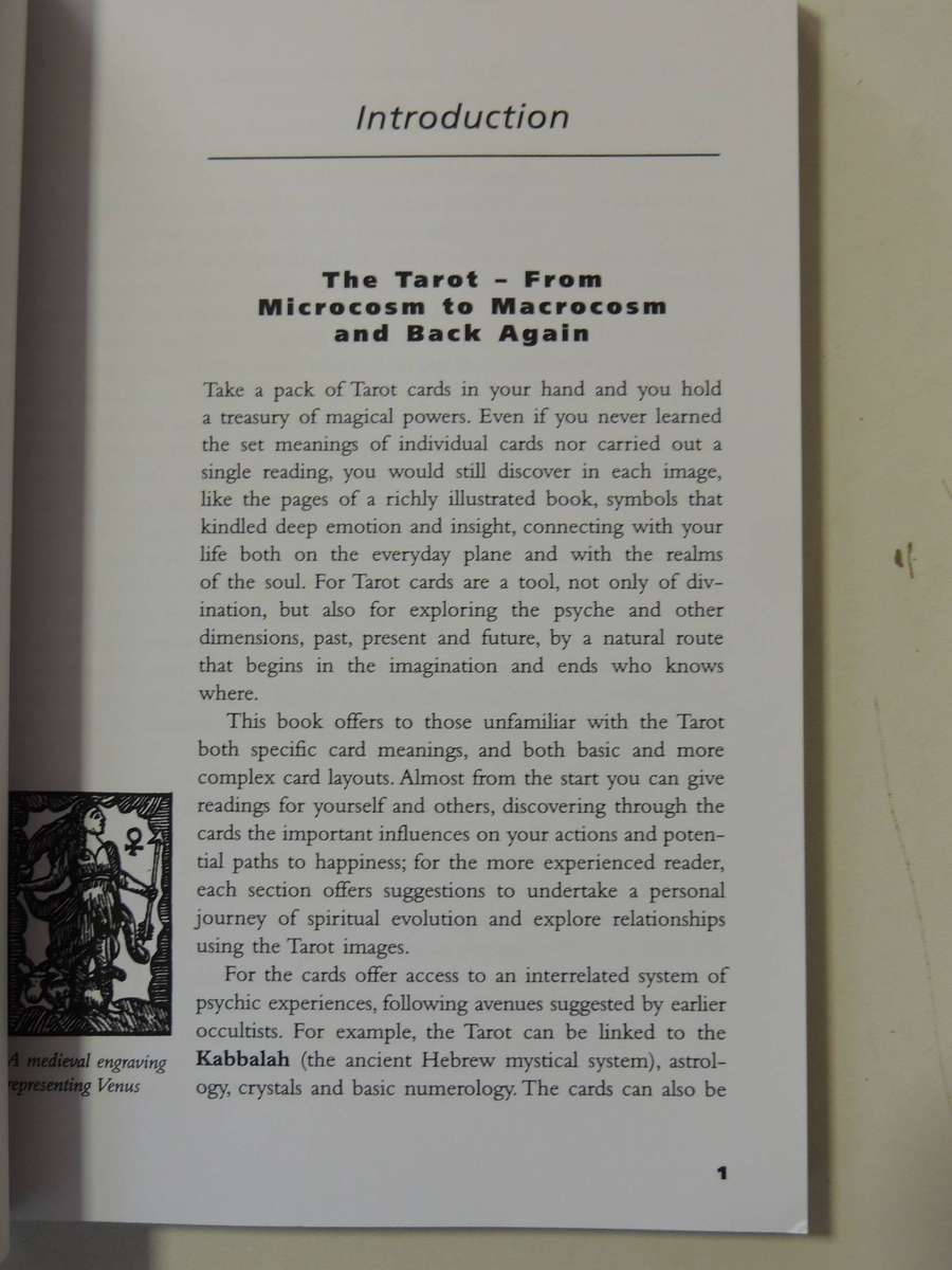 Complete Book Of Tarot- Cassandra Eason