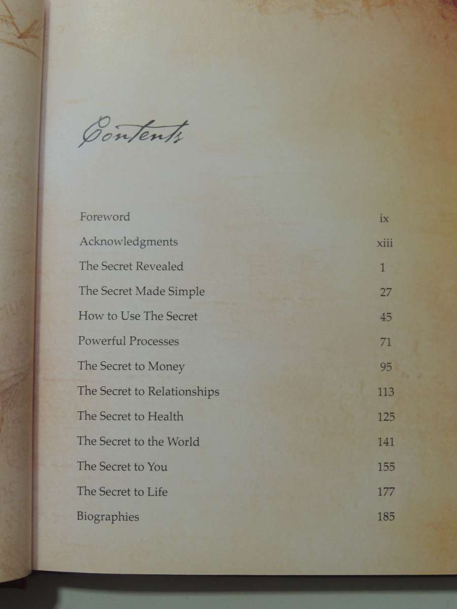 The Secret - Rhonda Byrne