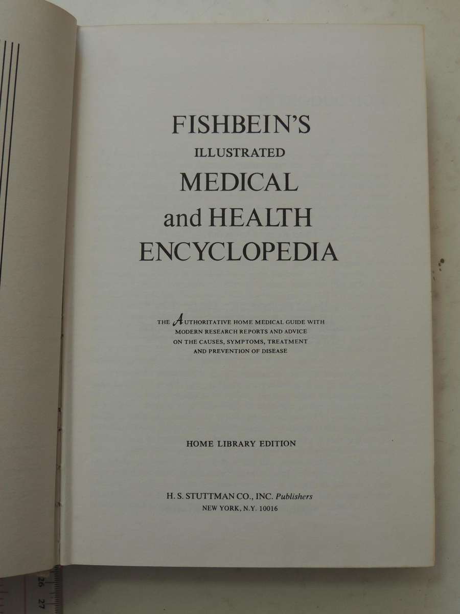 Fishbein's Medical and Health Encyclopedia  4 Volume Set, 1977