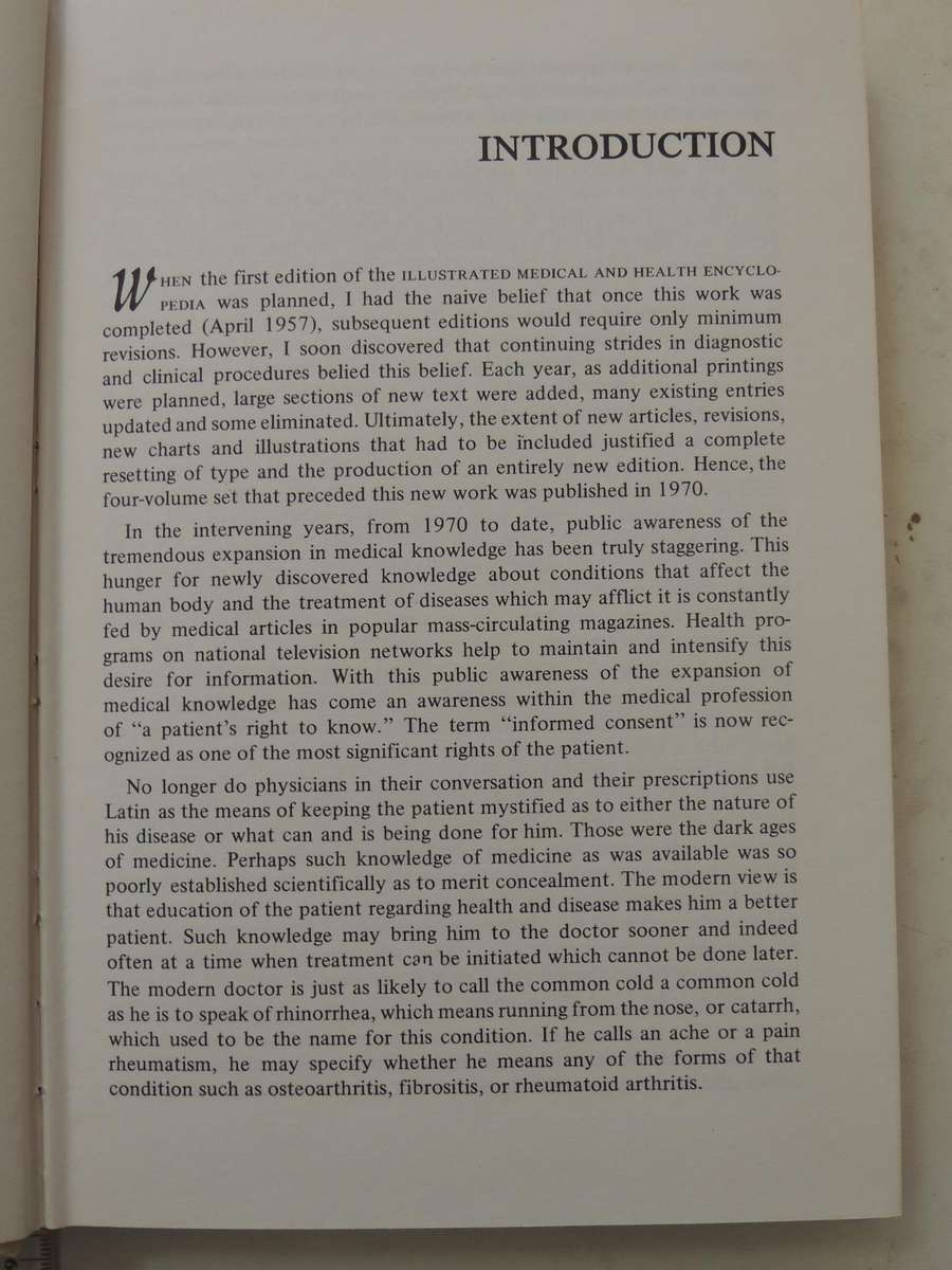 Fishbein's Medical and Health Encyclopedia  4 Volume Set, 1977