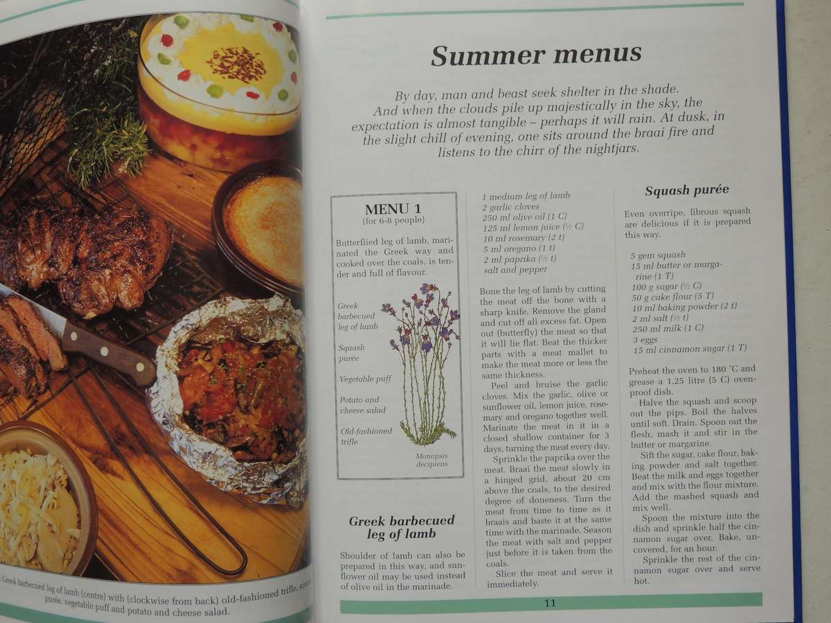 Seasonal Menus - Annette Human