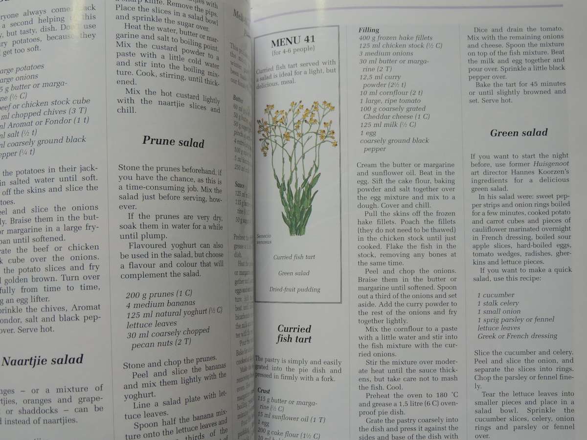 Seasonal Menus - Annette Human