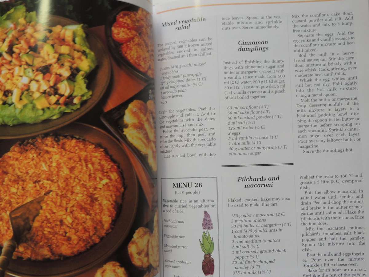 Seasonal Menus - Annette Human