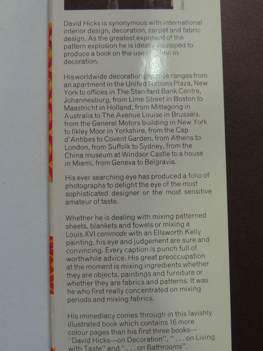 David Hicks on Decoration with Fabrics - David Hicks