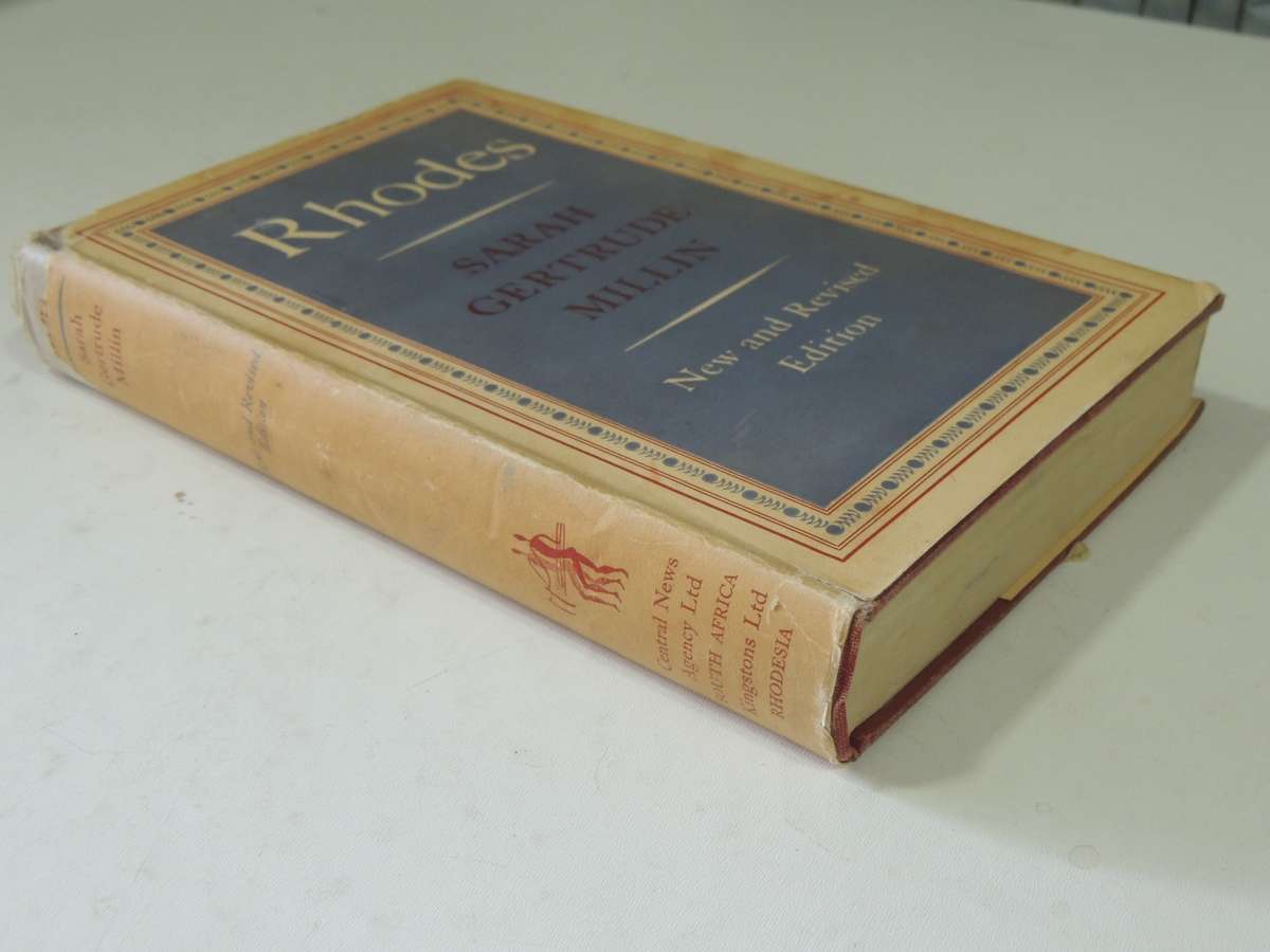 Rhodes - Sarah Gertrude Millin   New And Revised Edition