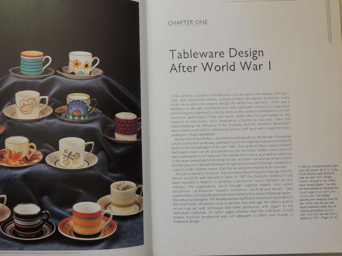 Art Deco Tableware: British Domestic Ceramics 1925-1939- Judy Spours